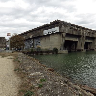 JR à la base sous-marine de Bordeaux