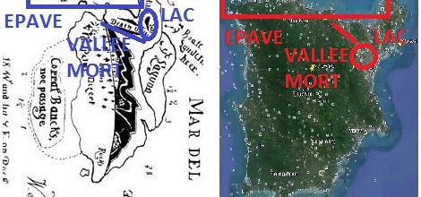 Le capitaine William Kidd sur KO SAMUI, Thaïlande, carte N°5 de Kidd. (Albert Fagioli)