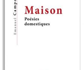 Patrice Maltaverne chronique "Maison. Poésies domestiques"