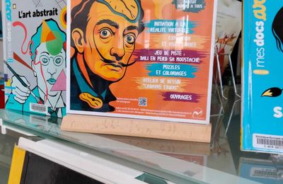 Exposition Dali à la bibliothèque