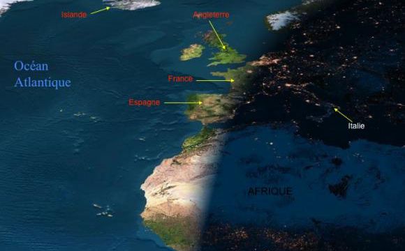 La Terre, vue du ciel