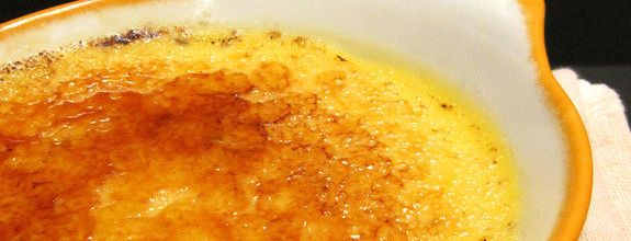 Crèmes brûlées à la fève Tonka