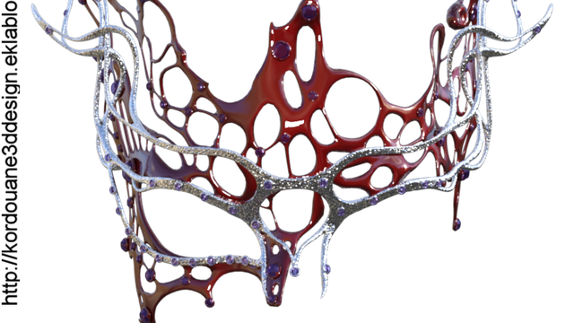 Tube de masque en métal (render-image)