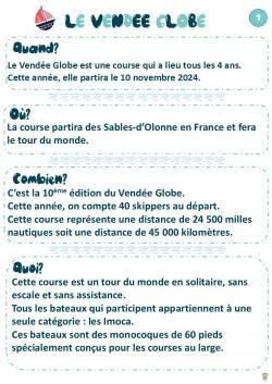 Documents présentation et suivi