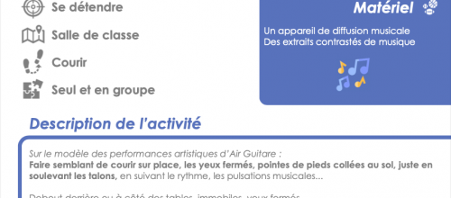 APQ (ou « 30 min d’activités physiques quotidiennes »).