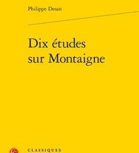 Livres téléchargeables gratuitement pdf Dix études sur Montaigne ePub