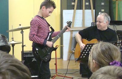 La guitare électrique...