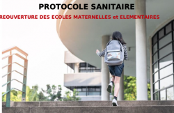 Réouverture écoles : projet de protocole