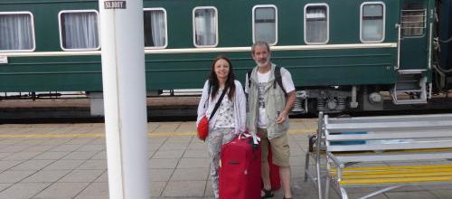 Voyage Transsibérien 2017, le 22/07, 15 ème jour,  Mongolie, Oulan Bator , départ pour la Chine