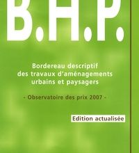 [PDF] Bordereau descriptif des travaux d'aménagement urbains et paysagers (BHP)  - Observatoire des prix 2007 by Horticulture et paysage