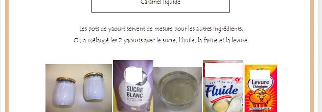 Recette du gâteau au yaourt au micro-onde