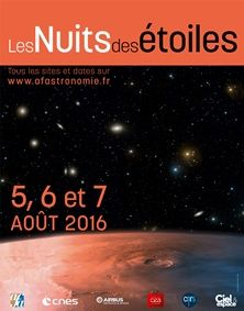 Les Nuits des étoiles 2016