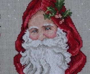Mes père Noël brodés