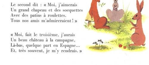 Les quatre petits lapins