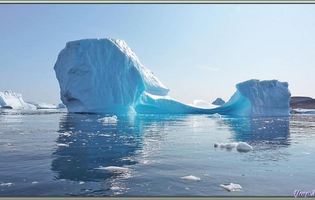 L'indigestion de glaces dans le cimetière d'icebergs de Savissivik commence ... - Groenland