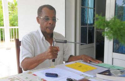 Article de France Antilles, Guadeloupe, sur Mr Alain Germain, le 26 septembre 2011. (Yvor J Lapinard)