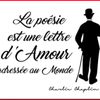 Poésie que j'aime !