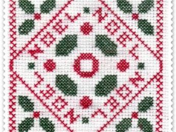 Biscornu de Noël 2022