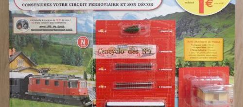 N° 1 Construisez le train des Alpes - Lancement 
