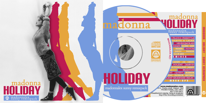 Holiday - Madonnalex Sunny RemixPack
