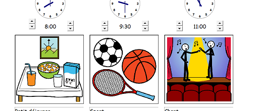 Agendas simplifiés à imprimer : où trouver Visual Timetable ? 