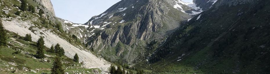 Dans le vallon de l'Orgère