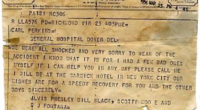 carl perkins -elvis telegramme 