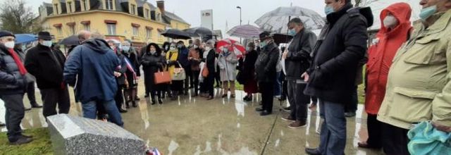   Alençon. En présence de l'historien Alain Ruscio, ils rendent hommage à Alfred Locussol, assassiné par l'OAS