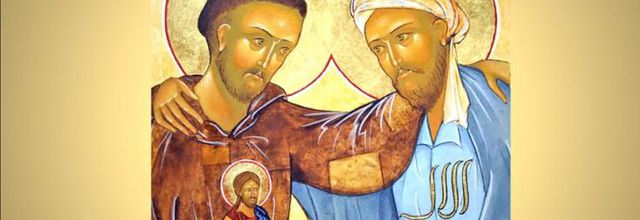 800e de la rencontre de Saint François et le Sultan al-Malik al-Kamil. 