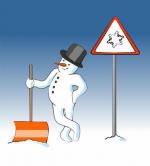 Dans la neige
