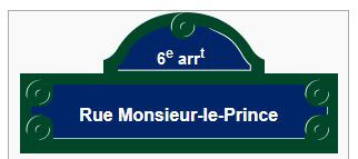 Historique de notre rue