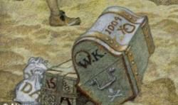 Le coffre du capitaine William Kidd retrouvé sur l’île de Gardiner à New York. (Albert Fagioli)