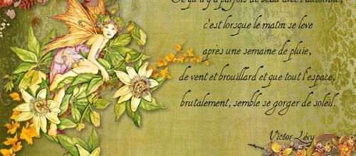 Ce qu'il y a...