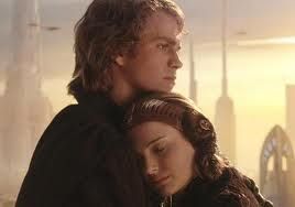 Les deux amoureux Anakin et Padmé 