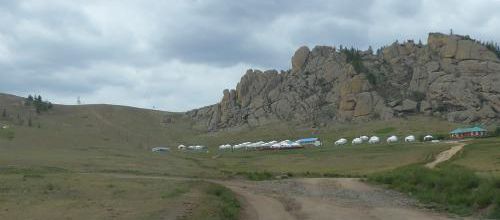 Voyage Transsibérien 2017, le 19/07, 12 ème jour,  Mongolie, notre camping+ virade de l'espoir