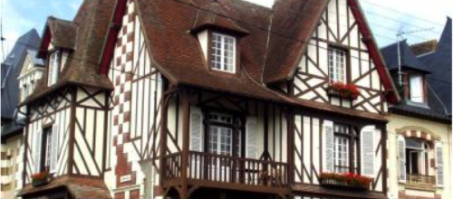 Les villas de Cabourg, par Suzie