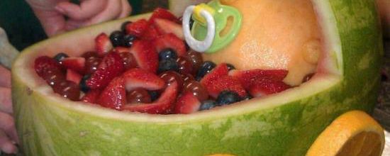 Un berceau de fruits