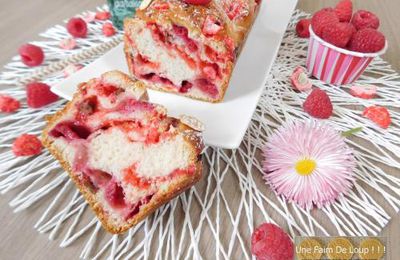 Babka aux framboises & pralines roses