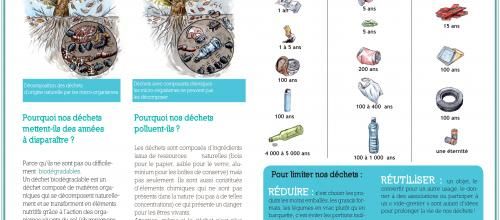 Nettoyage de Printemps Ramassons ensemble les déchets dans la nature