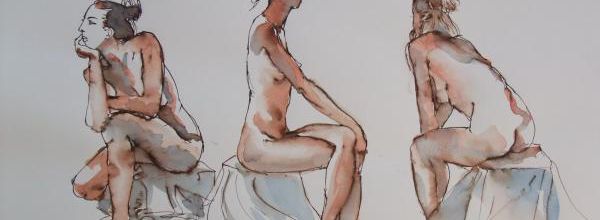 Lundi - Trois poses assises