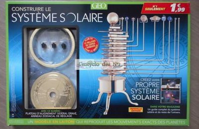 N° 1 Construisez le système solaire avec Géo - Lancement