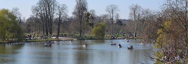 Le printemps à Vincennes, Lac Daumesnil