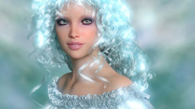 Un visage d'ange (portrait femme - Daz Studio)