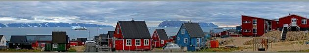 Panoramas sur Qaanaaq (NewThule) et Le Fjord Inglefield - Groenland