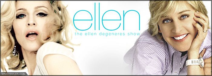 Madonna au Ellen DeGeneres Show