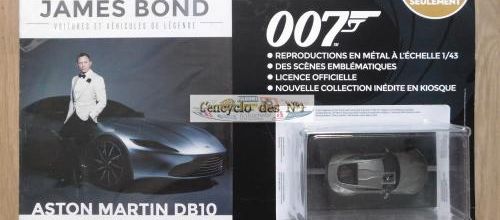 N° 1 Voitures et véhicules de légende James Bond - Test
