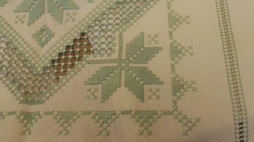 Atelier broderie du 24 octobre 2017 : Hardanger