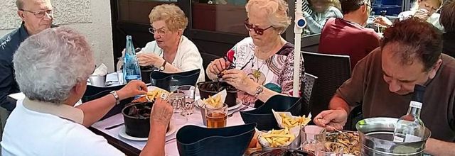 une belle journée de pentecôte lundi avec nos amis 