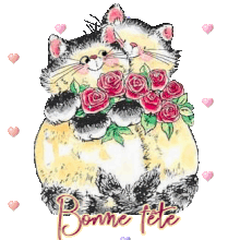 Bonne fete, carte, blinkie, gif animé