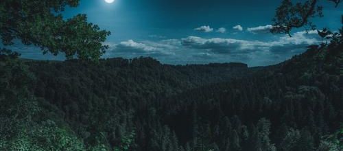 Lune bleue d'août...